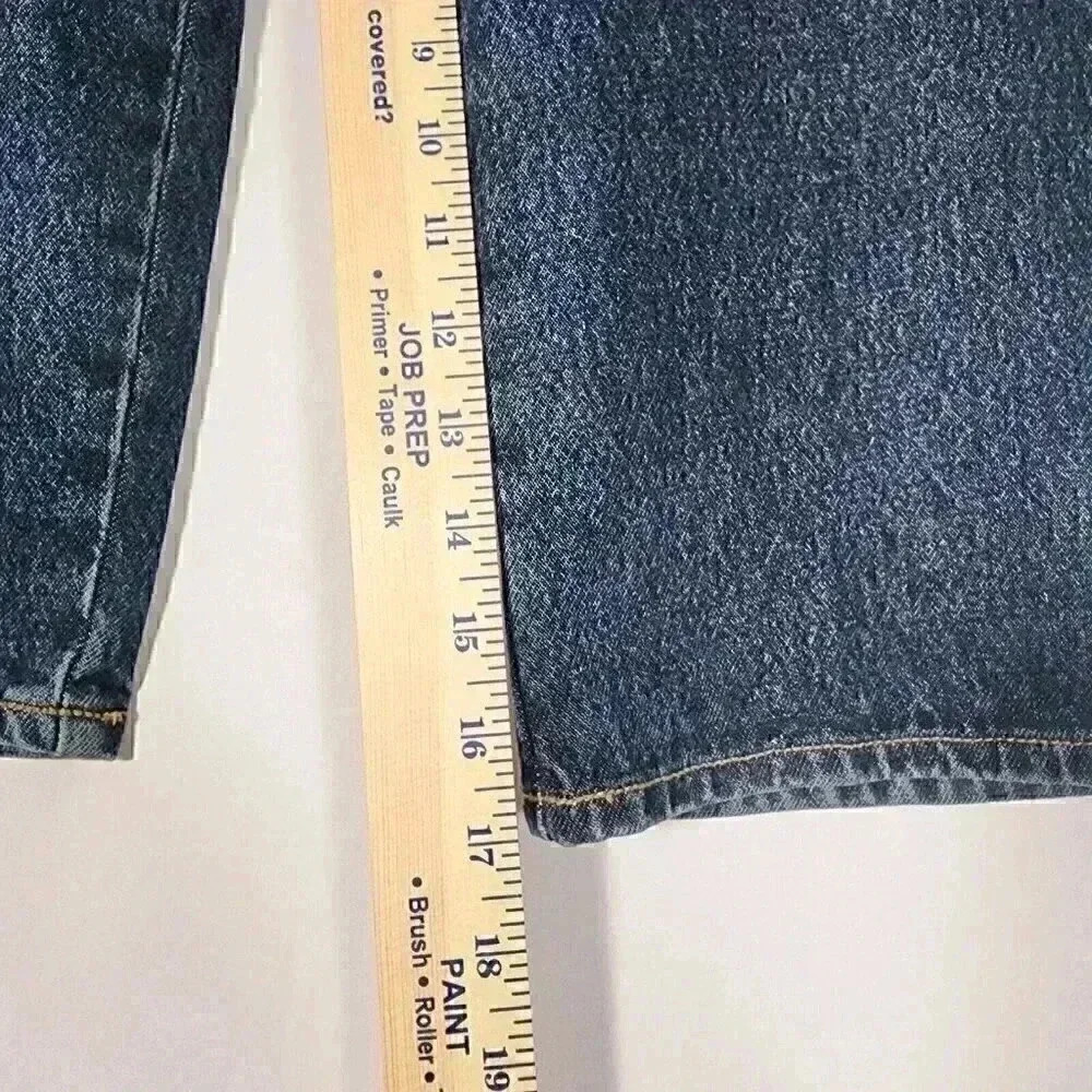 Vintage LAWMAN Western Womens Junior Slim World Class Denim Riding Capris Sz 13 - Picture 11 of 11